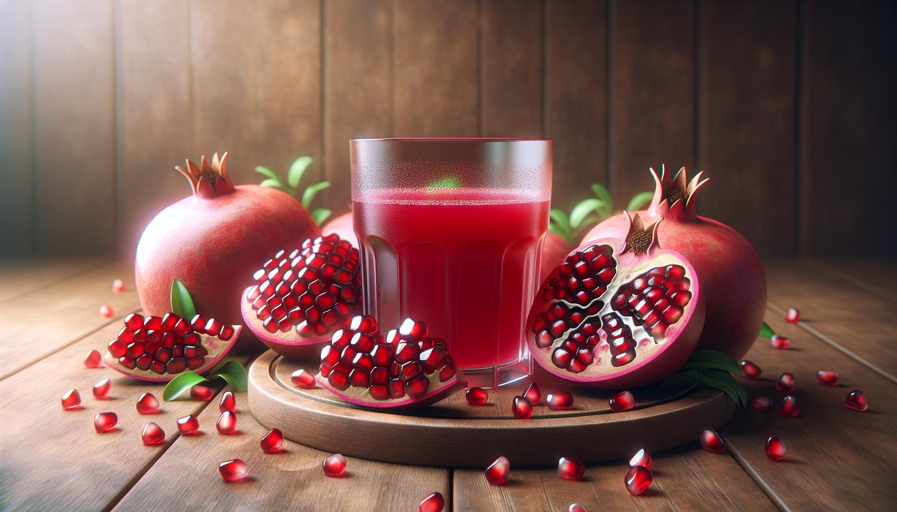 does pomegranate juice boost testosterone