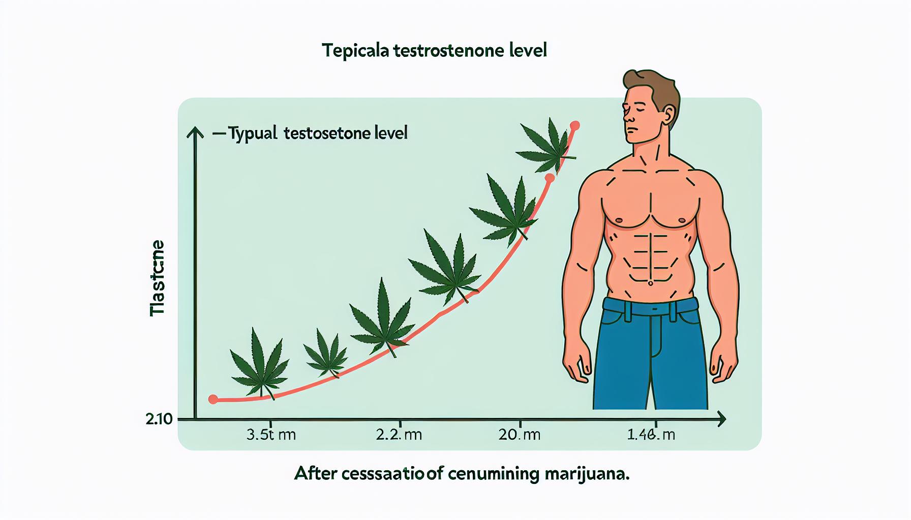 testosterone after quitting weed