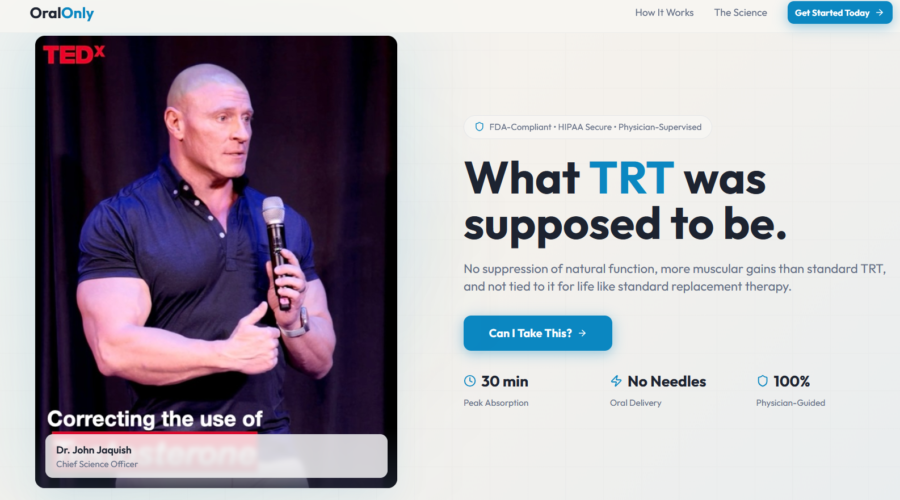 OralOnly.com Review: Revolutionary Oral TRT with Nandrogen